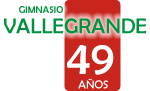 Logo aniversario 48 años Gimnasio Vallegrande