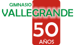 Logo aniversario 50 años Gimnasio Vallegrande