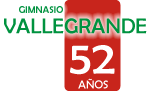 Logo aniversario 50 años Gimnasio Vallegrande